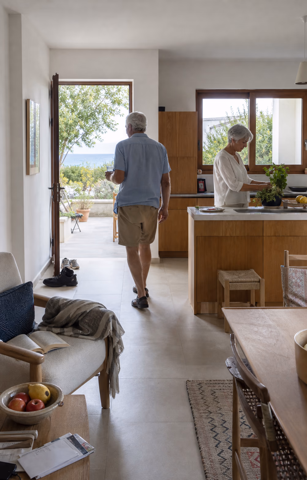A bright, accessible apartment in Cyprus that feels like home